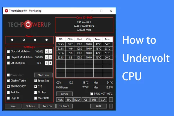 undervolting