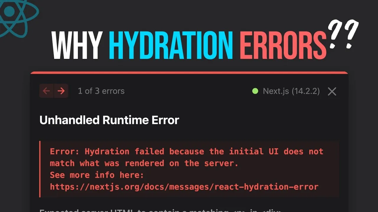 Hydration Error